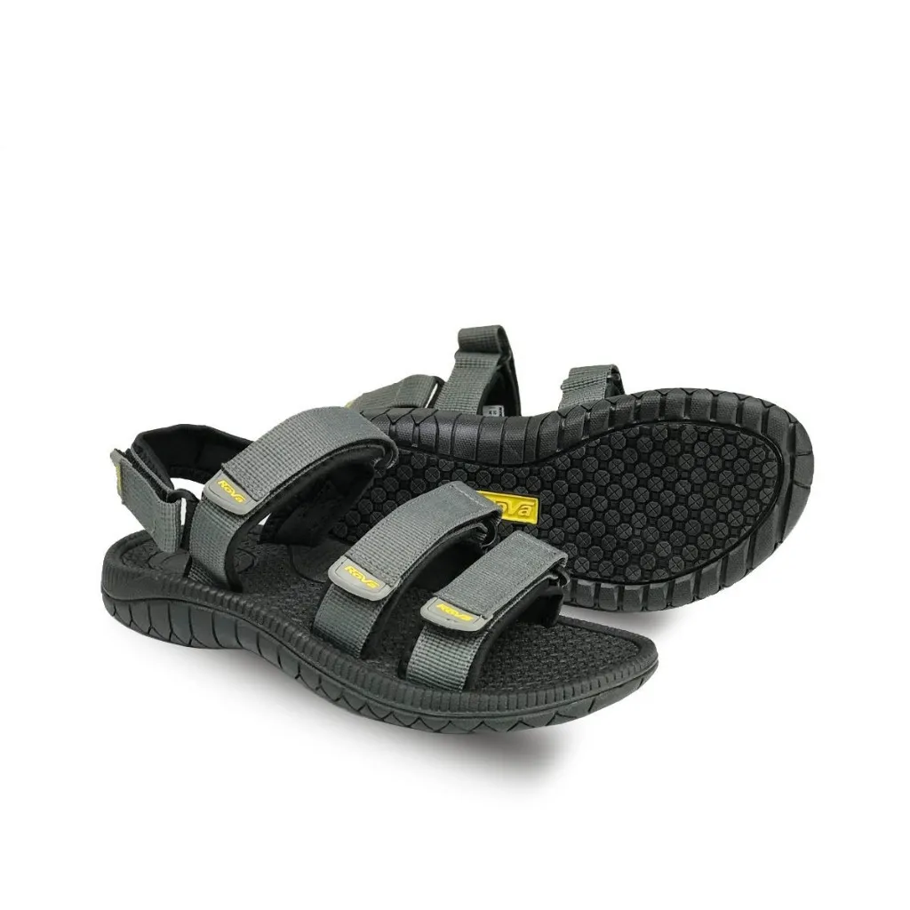 Ảnh Sandal nam Rova 3 quai ngang RV39-1G màu xám 3