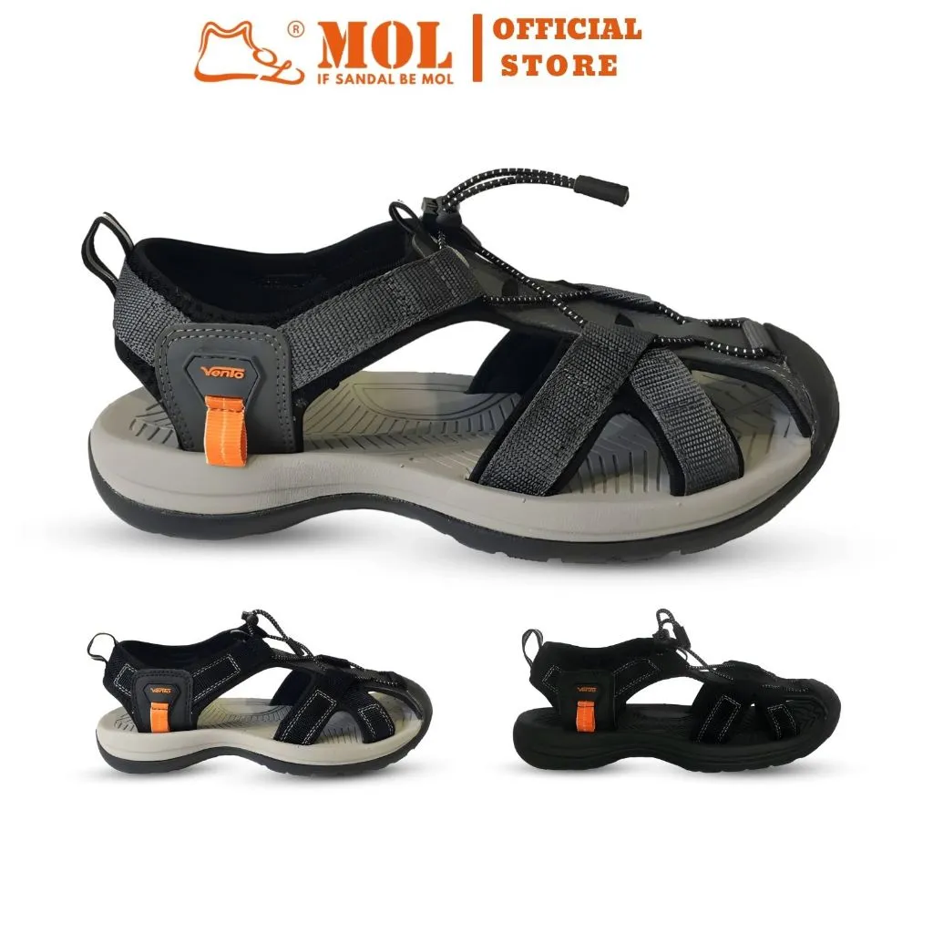 Đánh Giá Sandal Nam Vento Bít Mũi NV7606G Xám | Big Size 44 45