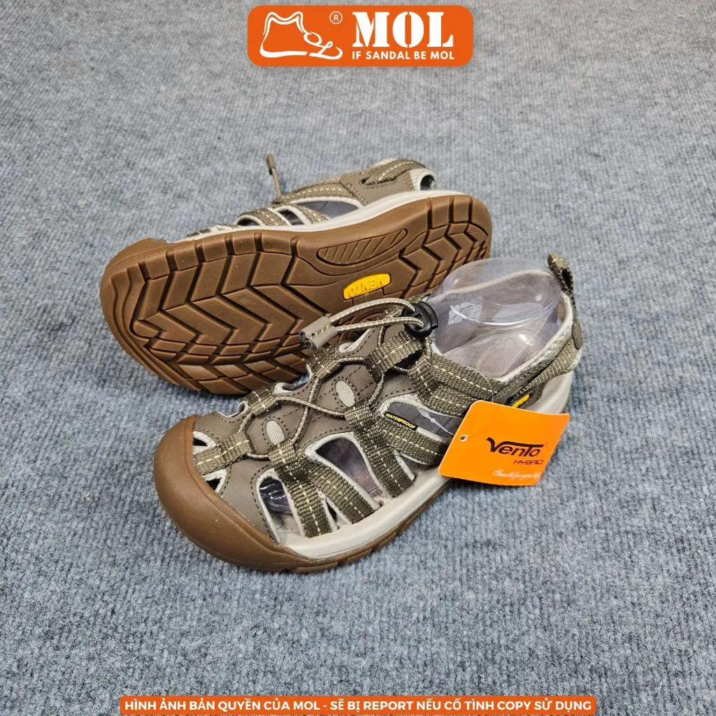 Ảnh Sandal nam Vento bít mũi SD08003G có big size 44 | Vento  Optimus SD08003 4