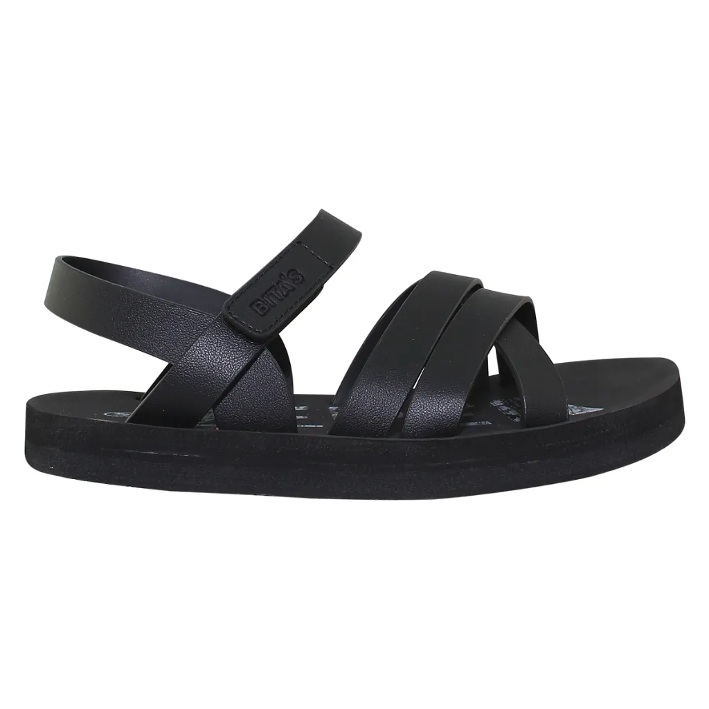 Ảnh Sandal quai ngang nam Bita's ZEPER.02 (Đen + Nâu) 1