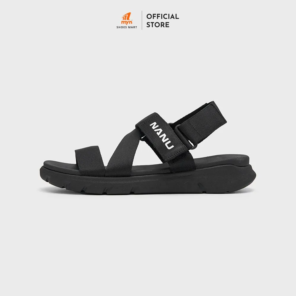 Ảnh Sandal Unisex nam nữ Nanu NN12 quai chéo đế EVA 3cm quai sau tháo rời công nghệ phylon cao cấp 2