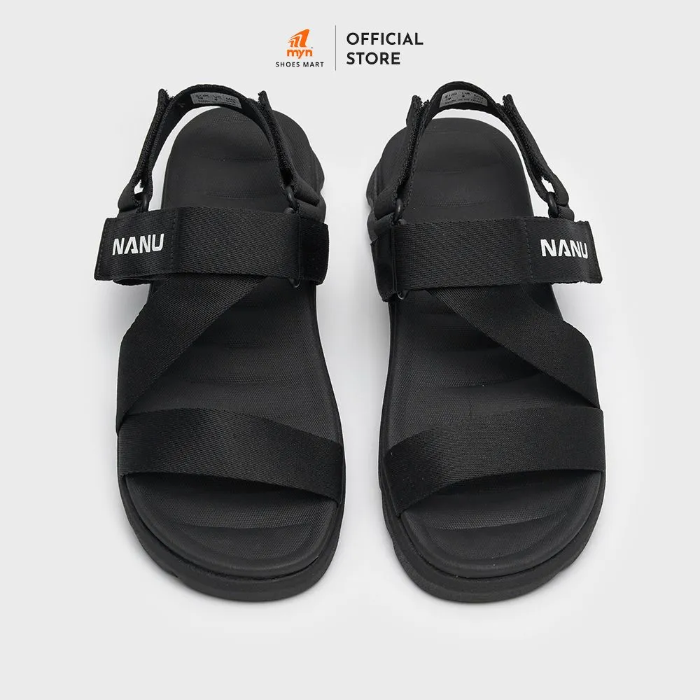 Ảnh Sandal Unisex nam nữ Nanu NN12 quai chéo đế EVA 3cm quai sau tháo rời công nghệ phylon cao cấp 4