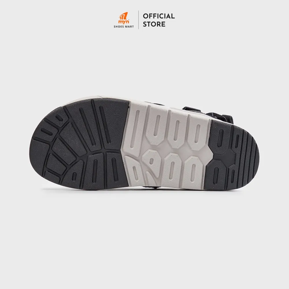 Ảnh Sandal ZX Nam Nữ 3121 Black Grey 3 quai có đệm gót tháo được quai hậu, đế công nghệ Phylon mới 3