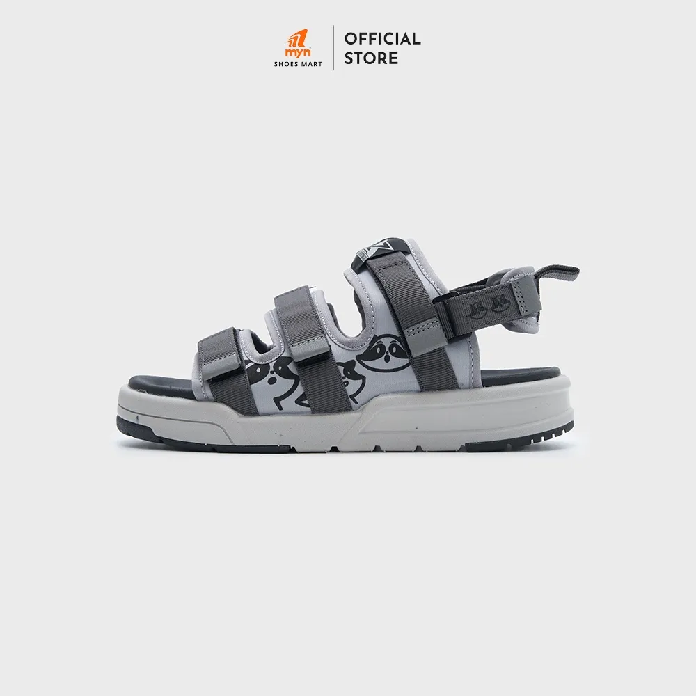 Ảnh Sandal ZX Unisex Meta 3121 Raccoon Grey xăng đan 3 quai đế Phylon 3 lớp 1