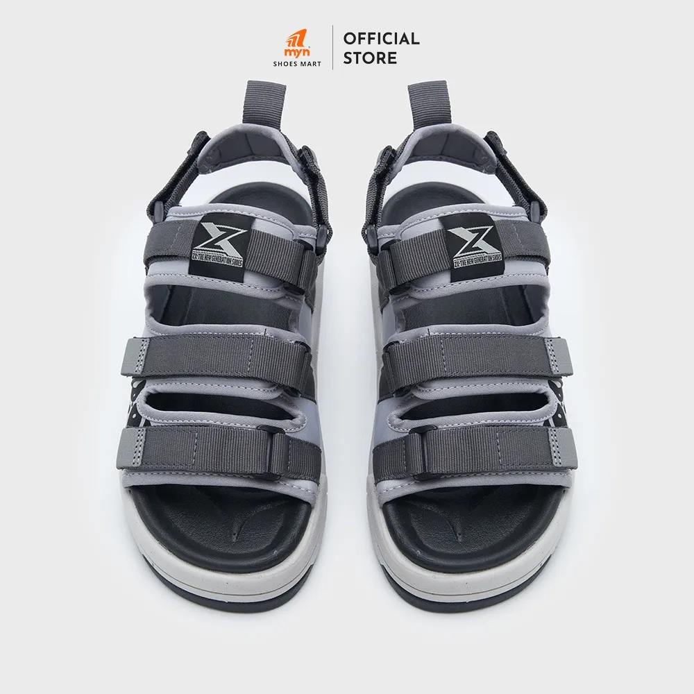 Ảnh Sandal ZX Unisex Meta 3121 Raccoon Grey xăng đan 3 quai đế Phylon 3 lớp 2