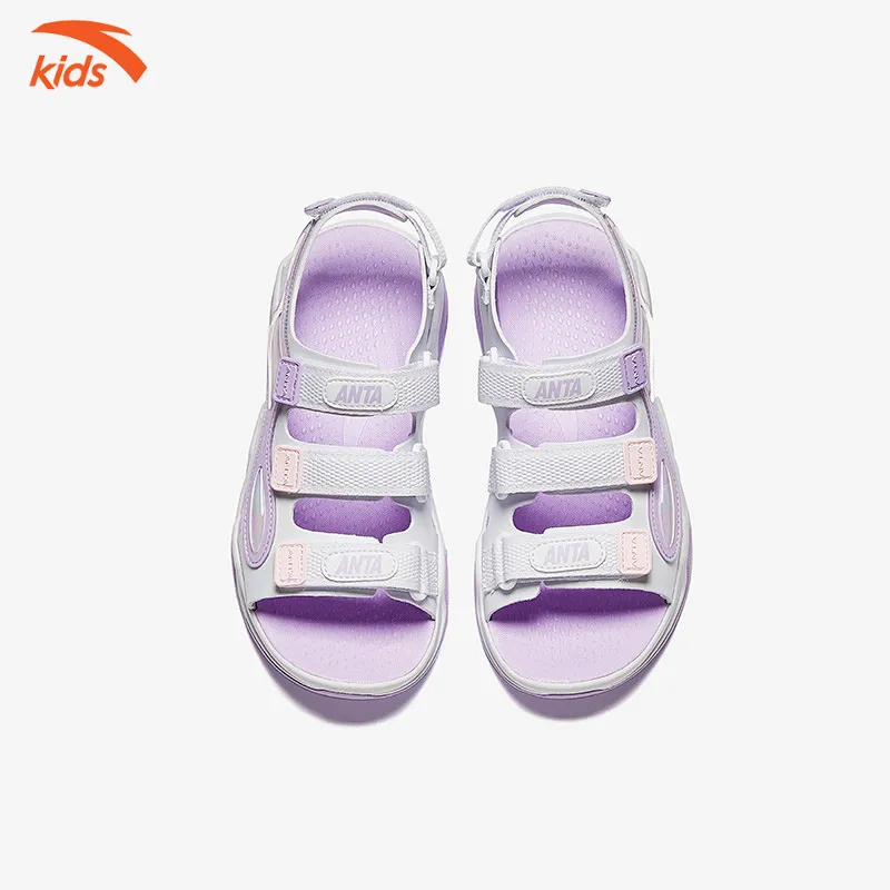 Ảnh Sandals Thời Trang Bé Gái Anta Kids Siêu Nhẹ, Quai Dán Tiện Lợi, Mặt Lưới Thoáng Khí 3224C6901 2