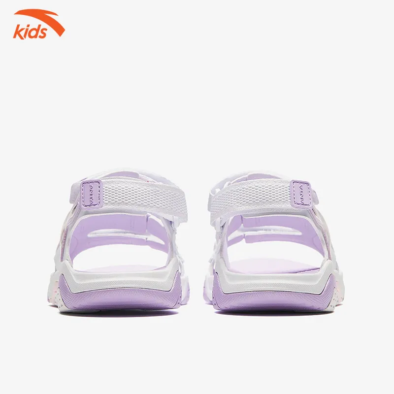 Ảnh Sandals Thời Trang Bé Gái Anta Kids Siêu Nhẹ, Quai Dán Tiện Lợi, Mặt Lưới Thoáng Khí 3224C6901 3