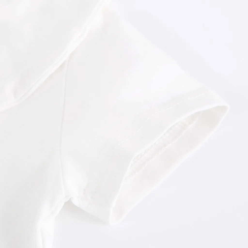 Ảnh Sanlutoz Áo tay ngắn bằng cotton phong cách công chúa cho bé gái 4