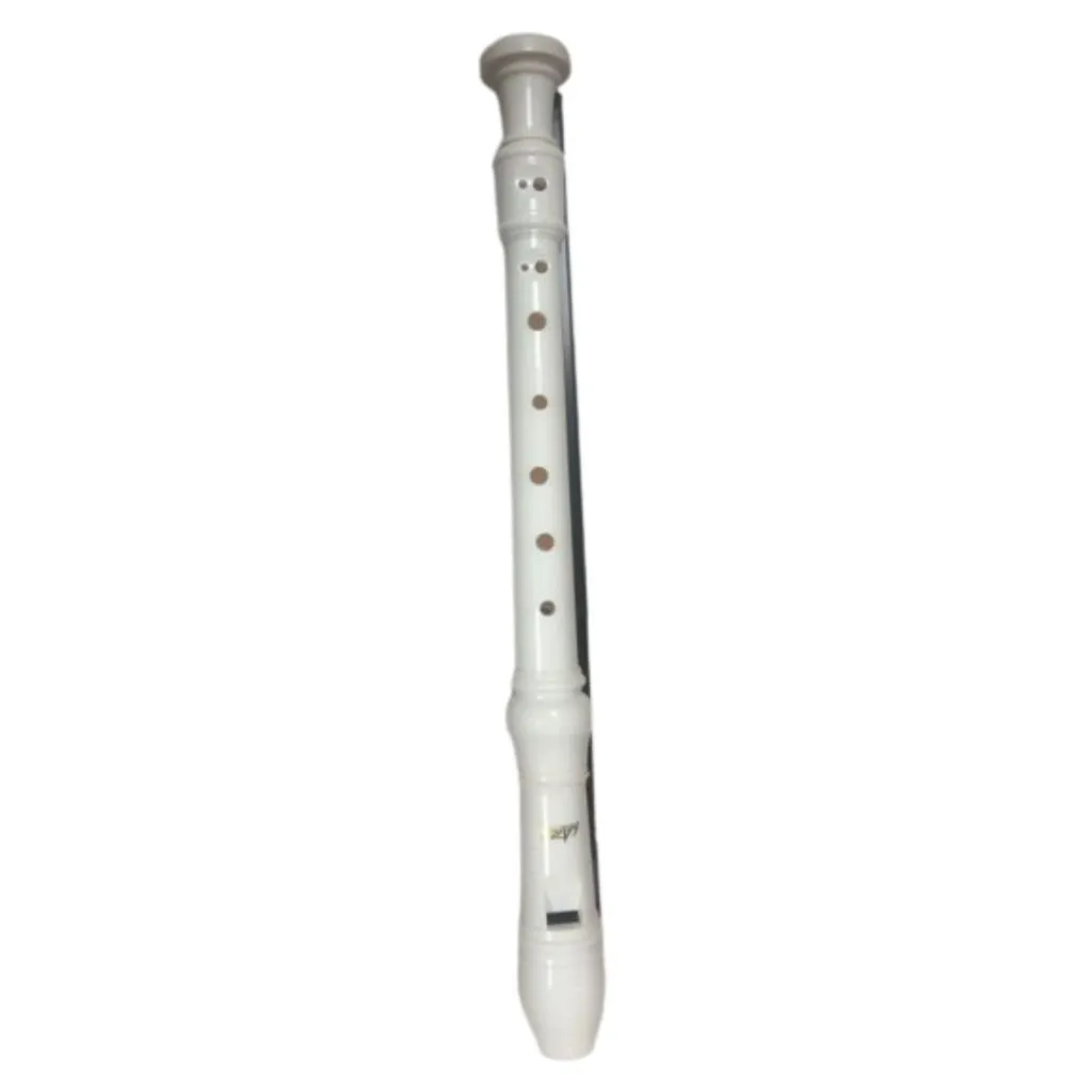 Ảnh Sáo Recorder Lazer LB-339A, thiết kế thế bấm Baroque màu trắng - Việt Thương Music 2