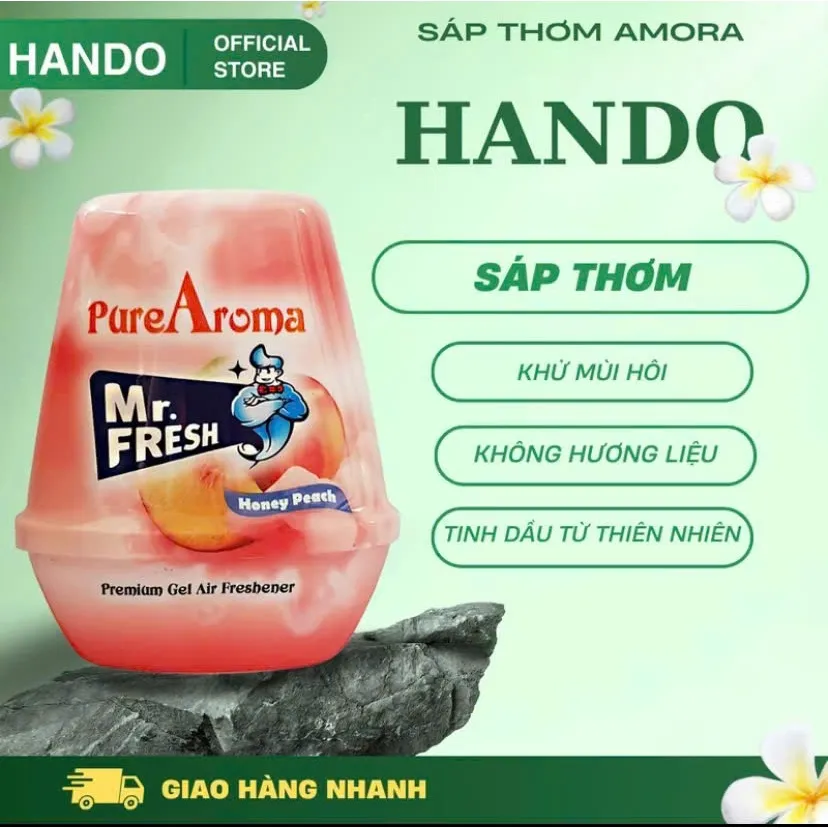 Ảnh Sáp thơm phòng khử mùi PureAroma Mr.Fresh Korea 220g Hương thơm mới 1