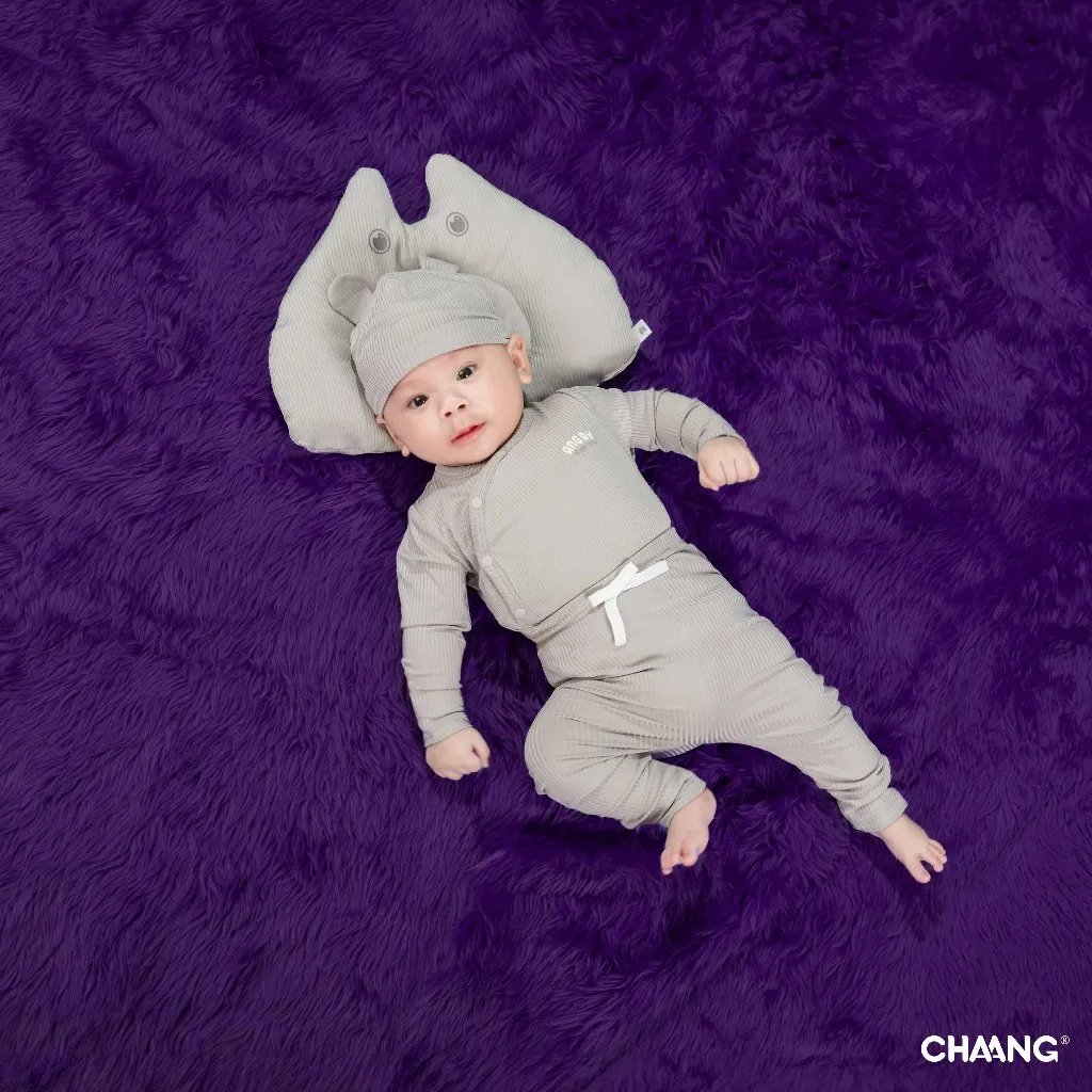 Ảnh Set 2 chiếc mũ thóp tai thú Monster cho bé sơ sinh chất liệu tăm lạnh 4