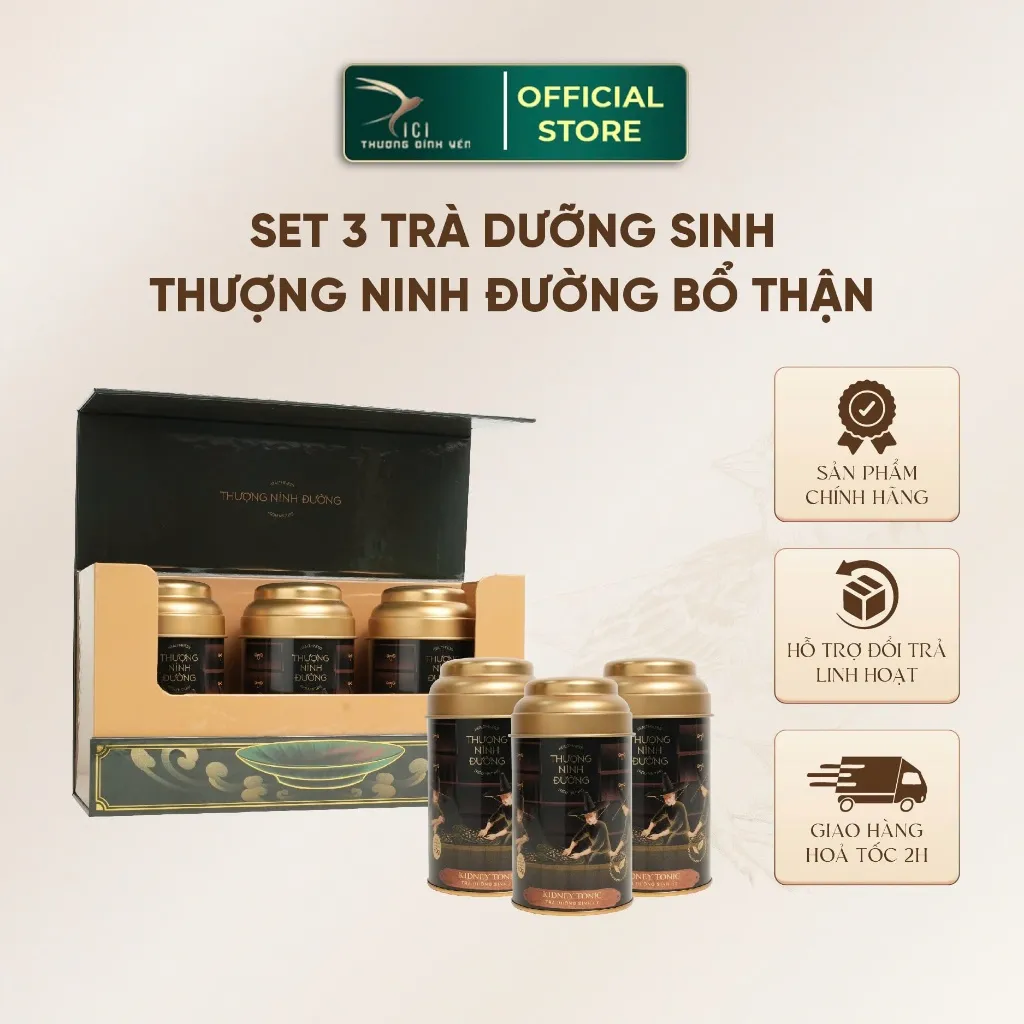 Ảnh Set 3 Trà Thảo Mộc Thiên Nhiên Dưỡng Sinh Thượng Ninh Đường Bổ Huyết 14 Vị Giúp Bổ Máu Thanh Nhiệt Đẹp Da Trà Thảo Mộc 3
