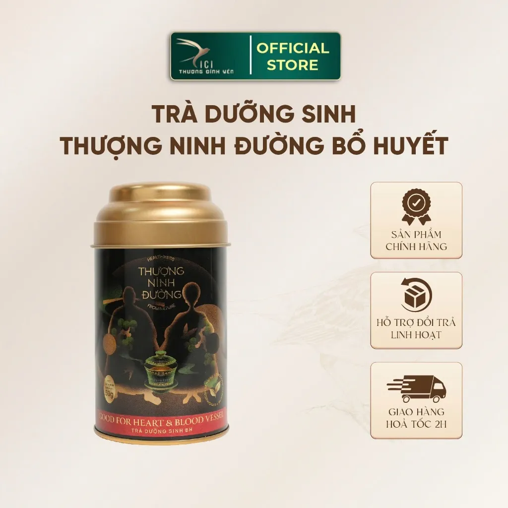 Ảnh Set 3 Trà Thảo Mộc Thiên Nhiên Dưỡng Sinh Thượng Ninh Đường Bổ Huyết 14 Vị Giúp Bổ Máu Thanh Nhiệt Đẹp Da Trà Thảo Mộc 4