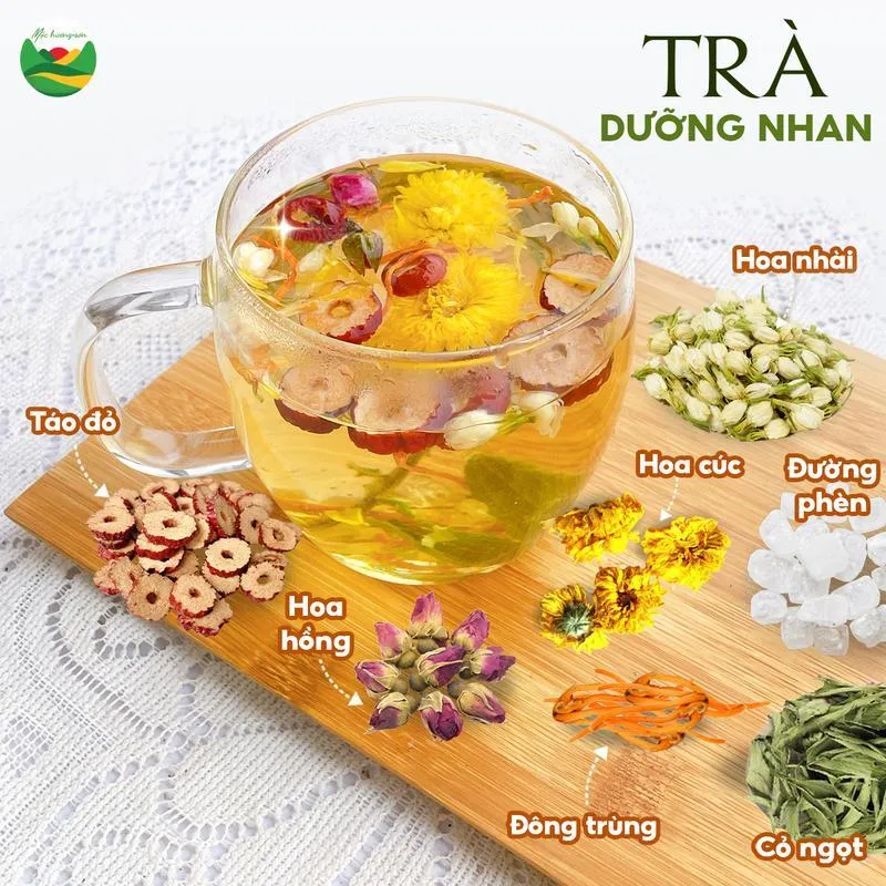 Ảnh Set 40 gói trà detox và trà dưỡng nhan mix vị giúp đẹp da, đẹp dáng 4