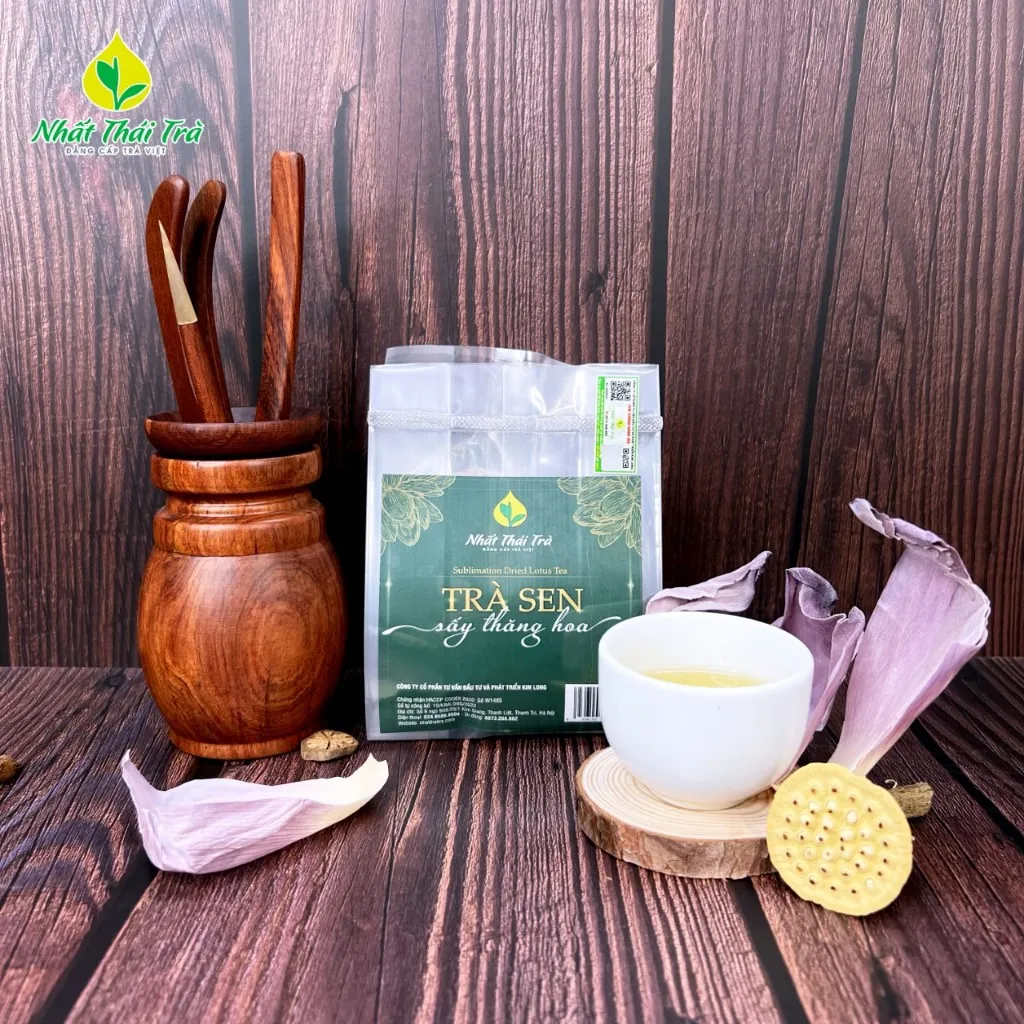 Ảnh SET 5 Trà Bông Sen Tây Hồ - Trà Sen sấy thăng hoa  Hương vị thanh mát tự nhiên 3