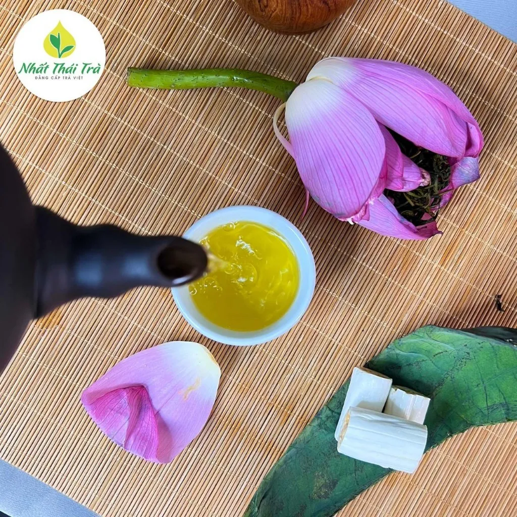 Ảnh SET 5 Trà Bông Sen Tây Hồ - Trà Sen sấy thăng hoa  Hương vị thanh mát tự nhiên 4