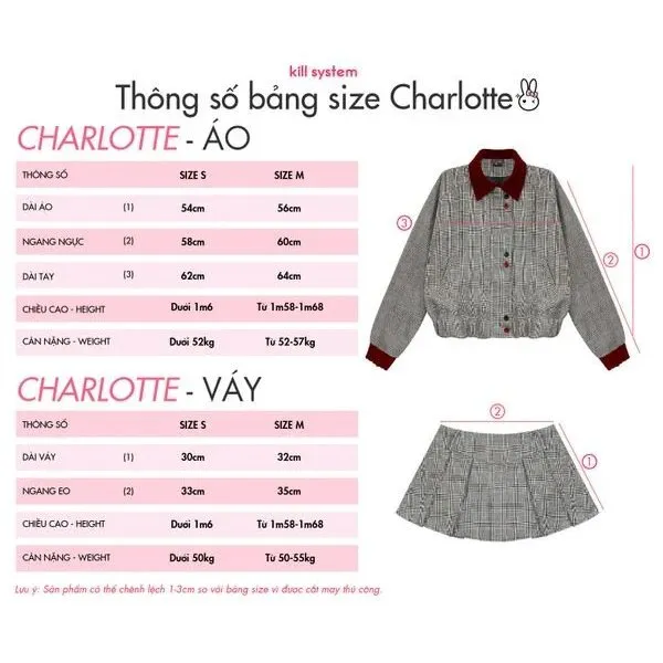 Ảnh Set áo khoác bomber phối chân váy xếp ly CHARLOTTE - 𝐊𝐈𝐋𝐋 𝐒𝐘𝐒𝐓𝐄𝐌 2