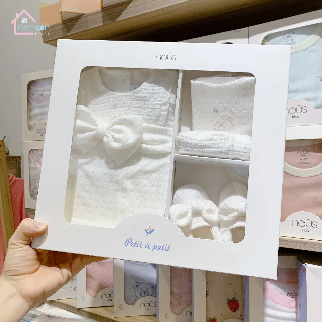 Ảnh Set bộ quần áo Nous sơ sinh đầy tháng ( Newborn/0-3M ) 3