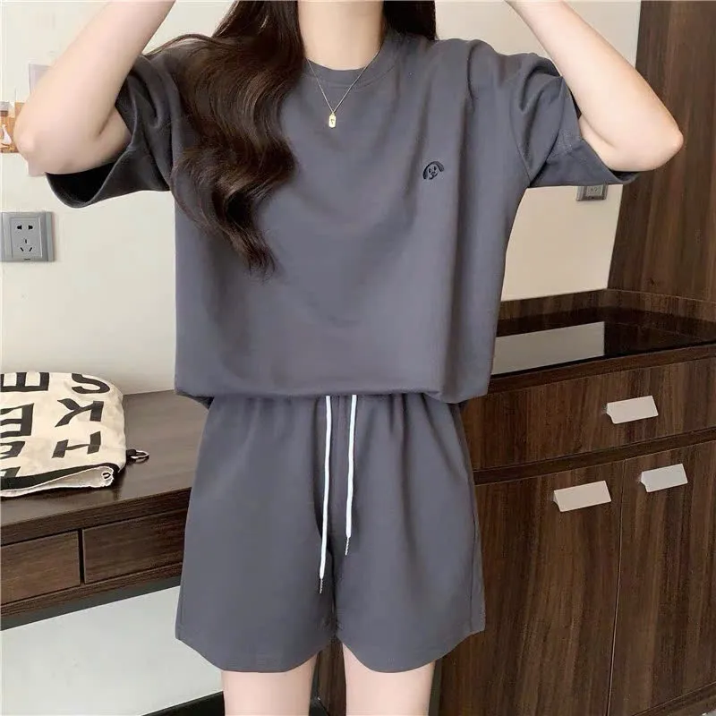 Ảnh SET Bộ Quần Áo Nữ Thêu Hình Động Vật NAD Unisex - Đồ Bộ Thể Thao Nữ Chất Cotton Mặc Đi Chơi Du Lịch Ullzang 3