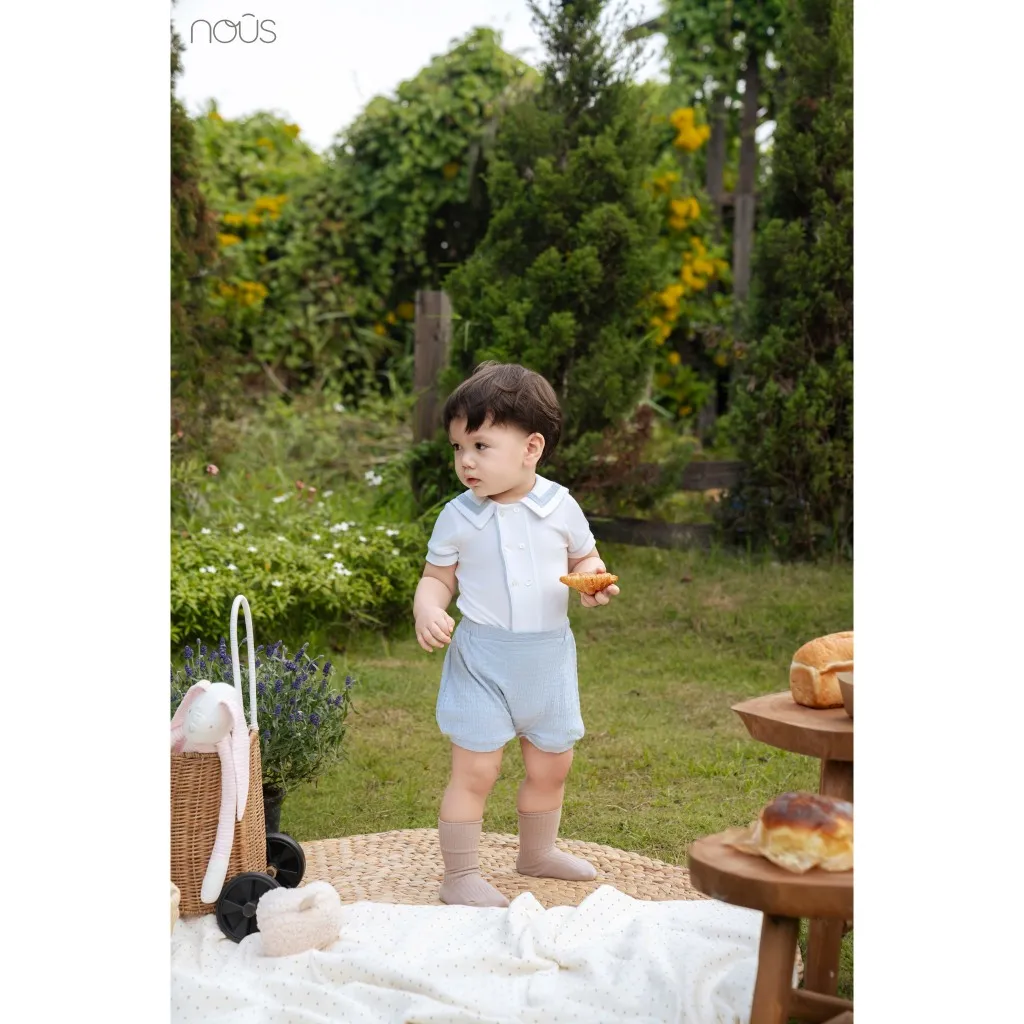 Ảnh Set body và quần Nous ( 0-12 tháng ) - Form bé 3