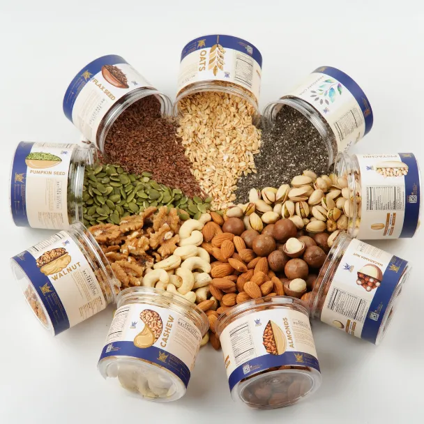 Ảnh Set Combo 9 loại hạt siêu dinh dưỡng dùng làm sữa, làm bánh, ăn vặt , làm granola, mẹ bầu, healthy eat clean 2