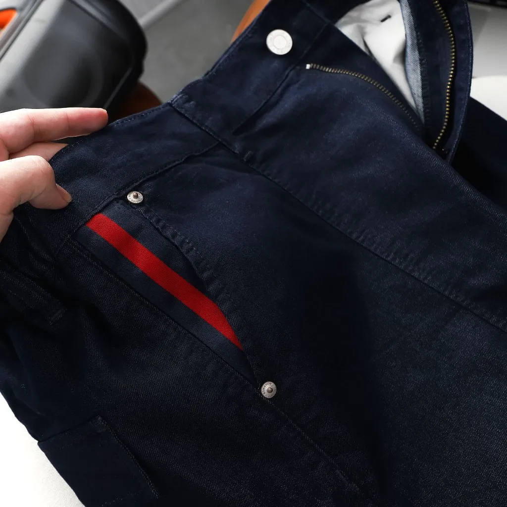 Ảnh Set Nam Shirt Short Denim WR Line, Chất Vải Denim Thoải Mái, SB0045, SOMEHOW 3