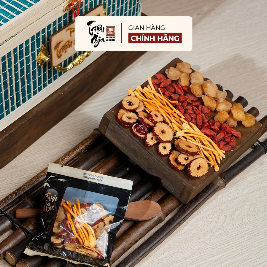 Ảnh Set Quà Hoàng Gia Trà  Sức Khỏe Triệu Gia Tinh Hoa Thượng Phẩm 1