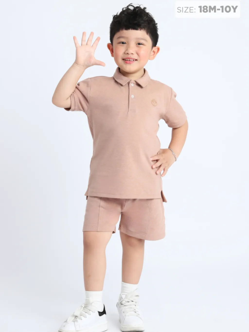 Ảnh Set Quần Áo Polo Cộc Tay Bé Trai Phong Cách Hè, Năng Động, Mát Mẻ (1-10 Tuổi) – Baa Baby B-BC-SE07N 2