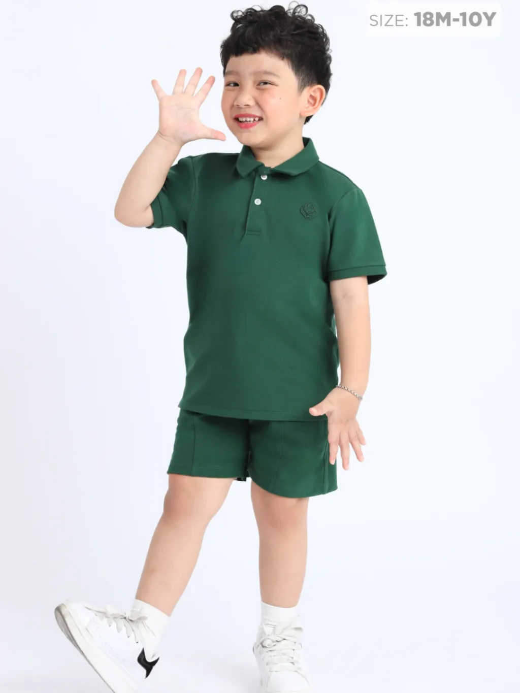 Ảnh Set Quần Áo Polo Cộc Tay Bé Trai Phong Cách Hè, Năng Động, Mát Mẻ (1-10 Tuổi) – Baa Baby B-BC-SE07N 4