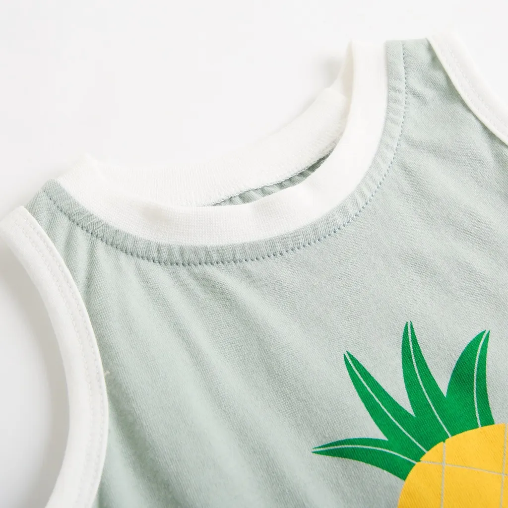 Ảnh Set Quần Áo Sanlutoz Vải Cotton Thời Trang Mùa Hè Cho Bé 2