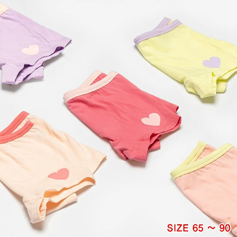 Ảnh Set quần chip đùi cotton spandex cho bé gái và bé trai Unifriend Hàn Quốc, Size 11-35kg 3