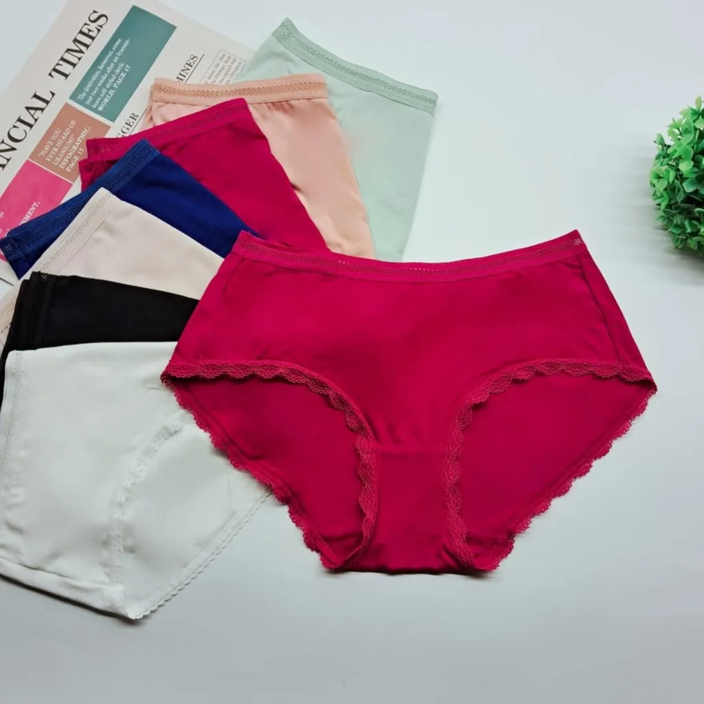 Ảnh Set quần lót nữ cotton lụa Vicci 109 mềm mại, êm ái, thấm hút mồ hôi, kháng khuẩn khử mùi 4