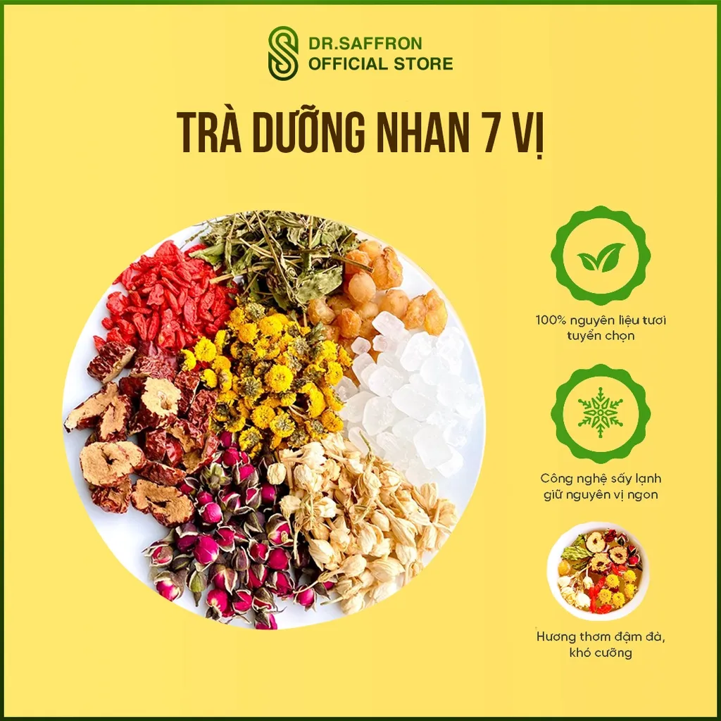 Ảnh Set trà đẹp da, giảm cân, thanh nhiệt thương hiệu Mộc Hương Sơn 4