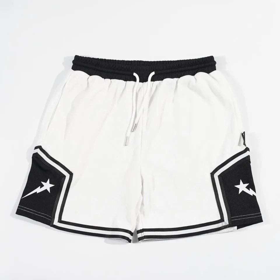 Ảnh Short Thun Light Star SAIGONESE Thun Mè Quần Đùi Phối Viền Thể Thao Unisex Nam Nữ 2 Màu 3