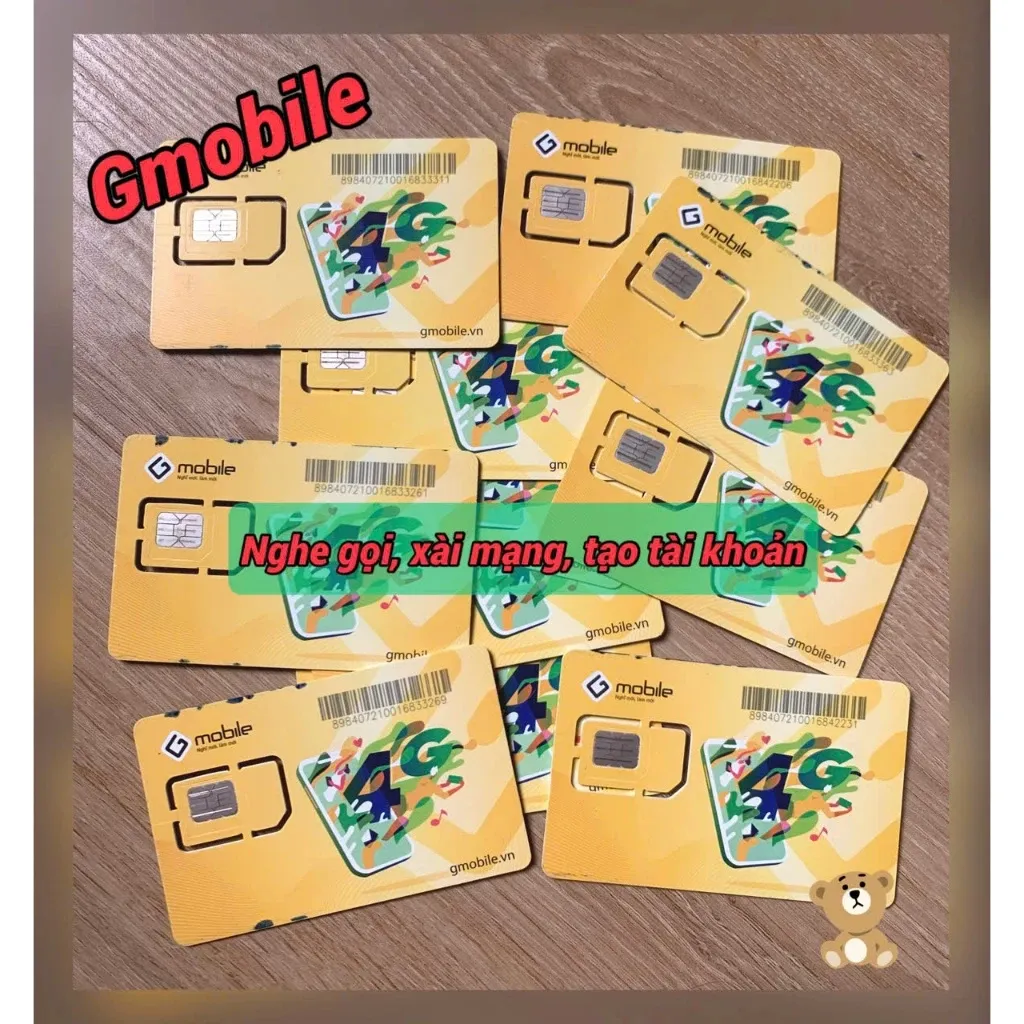 Ảnh SIM 4G GMOBILE MOBIFONE GM35 GIÁ SIÊU RẺ 1GB DATA TỐC ĐỘ CAO,100p gọi. ĐẦU SỐ ĐẸP 099 3
