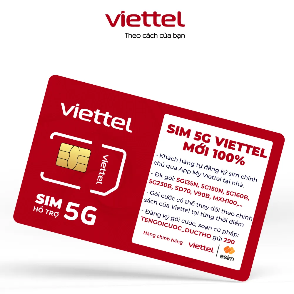 Ảnh Sim 4G Viettel Tomato Nguyên KIT - Đăng Ký Chính Chủ Tại CH VT. Được ĐK Gói SD70 SD125Z SD135 V180B 2