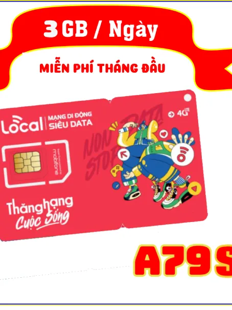 Ảnh Sim Local Mobifone 0đ - A69 - A79 - A119 Dùng 4G MAX DATA, Gọi FREE, Đăng Ký Được Gói Dài Kỳ 1