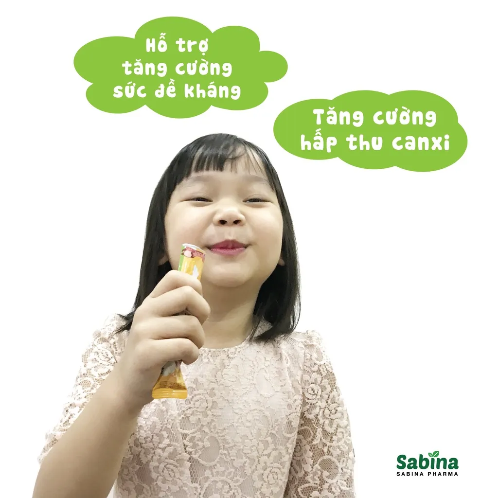 Ảnh Siro HEROKID GOLD. Thực phẩm bảo vệ sức khoẻ cho trẻ từ 1 tuổi chậm lớn, còi xương, thiếu vitamin D. Hộp to 30 gói. 3