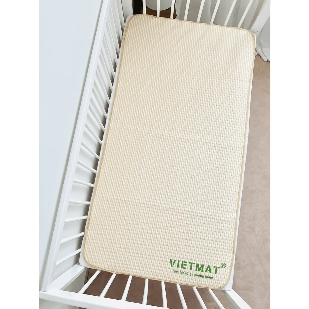 Ảnh Size 50x70cm siêu lót chống thấm cho bé Supermat chống thấm tuyệt đối, không nóng bí, mềm êm 1