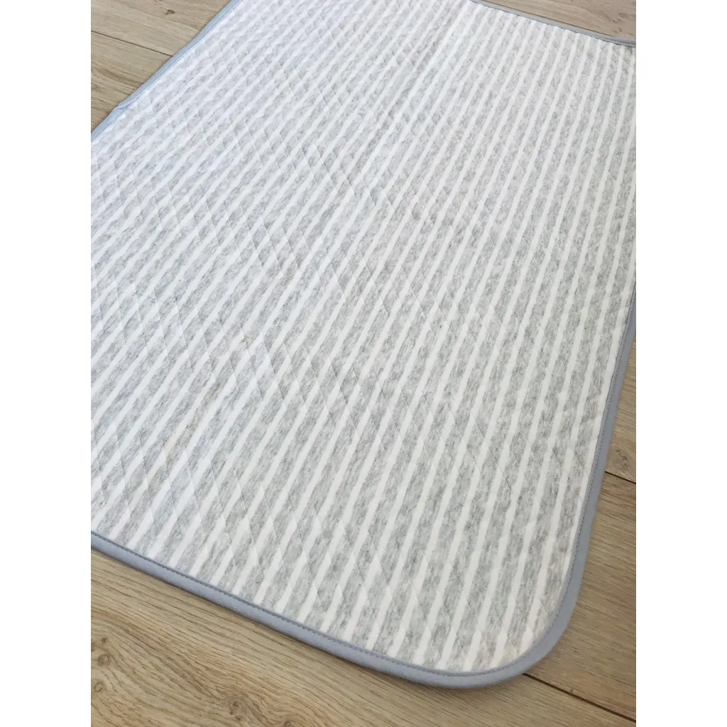 Ảnh Size 62x114cm tấm lót chống thấm cho bé bỏ bỉm TILO cotton 4 lớp mềm êm, không nóng bí, giặt máy 3