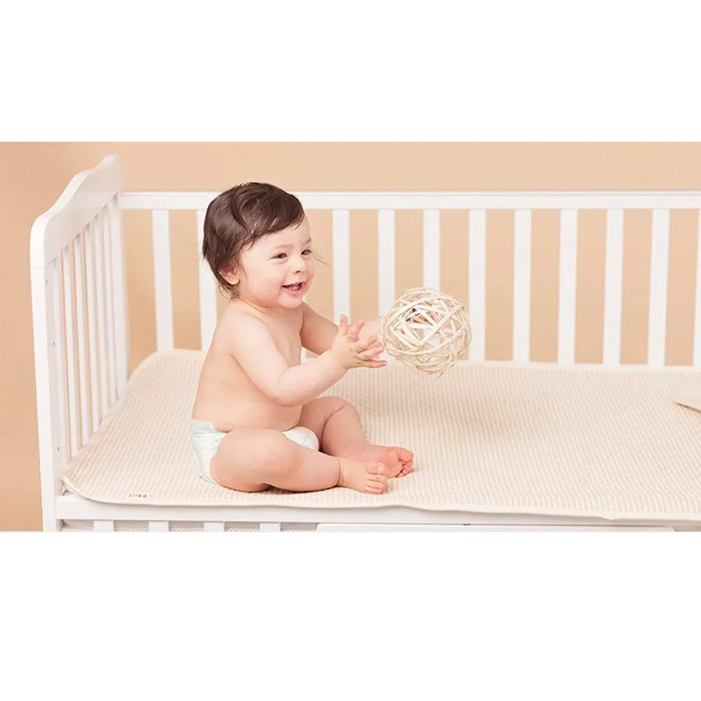 Ảnh Size 70x100cm Siêu lót chống thấm cho bé Supermat chống thấm tuyệt đối, không nóng bí, mềm êm 3