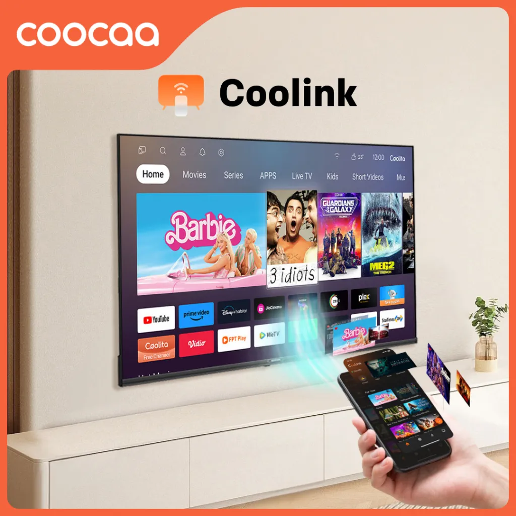 Ảnh SMART Tivi FHD 43 Inch 43S3U+ Coocaa inch - tivi giá rẻ 2