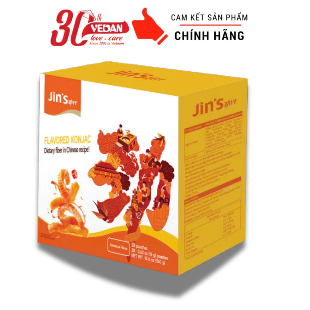 Ảnh Snack Konjac Jin’s Jinzai 4