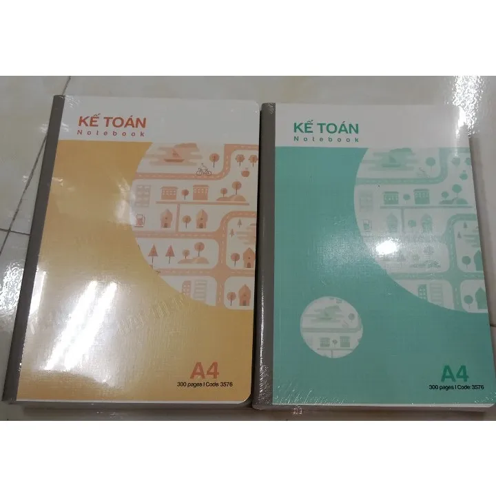 Ảnh Sổ ghi chép kế toán A4 Hải Tiến kẻ ngang bìa cứng chi tiêu tiết kiệm - Nhà Sách Tâm An 2