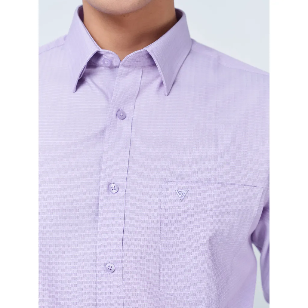 Ảnh Sơ mi dài tay lai bầu VIETTIEN vải Viscose phom REGULAR VT00000316 3