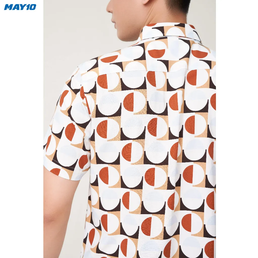 Ảnh Sơ mi nam cộc tay May 10 form RegularFit mã 010123190 2 2