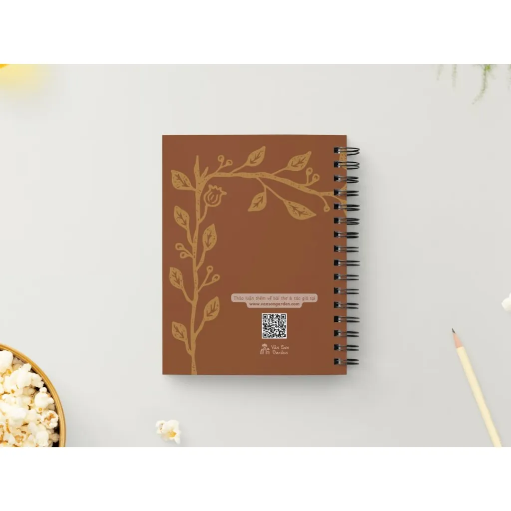 Ảnh Sổ tay người yêu thơ Hàn Mặc Tử - HMTA52 (A5, gáy xoắn) 2