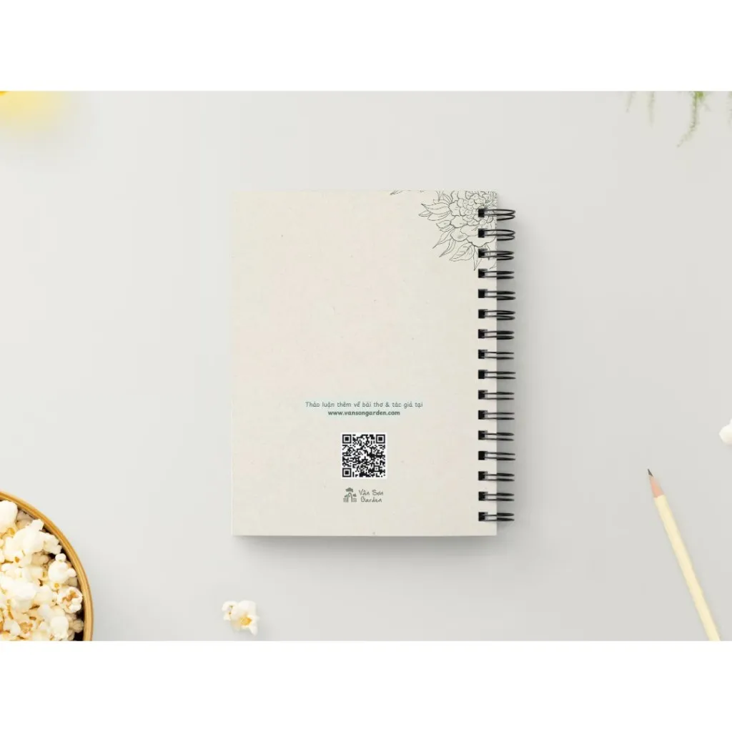 Ảnh Sổ tay người yêu thơ Xuân Diệu - XDA62 (A6, gáy xoắn) 2