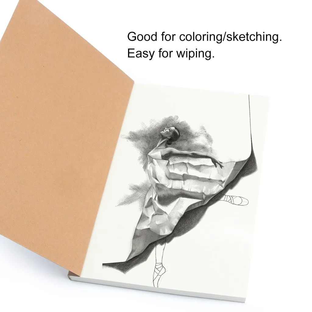Ảnh Sổ vẽ SeamiArt dùng cho vẽ bút chì 160gsm 32 trang 160gsm 32K / 16K 3
