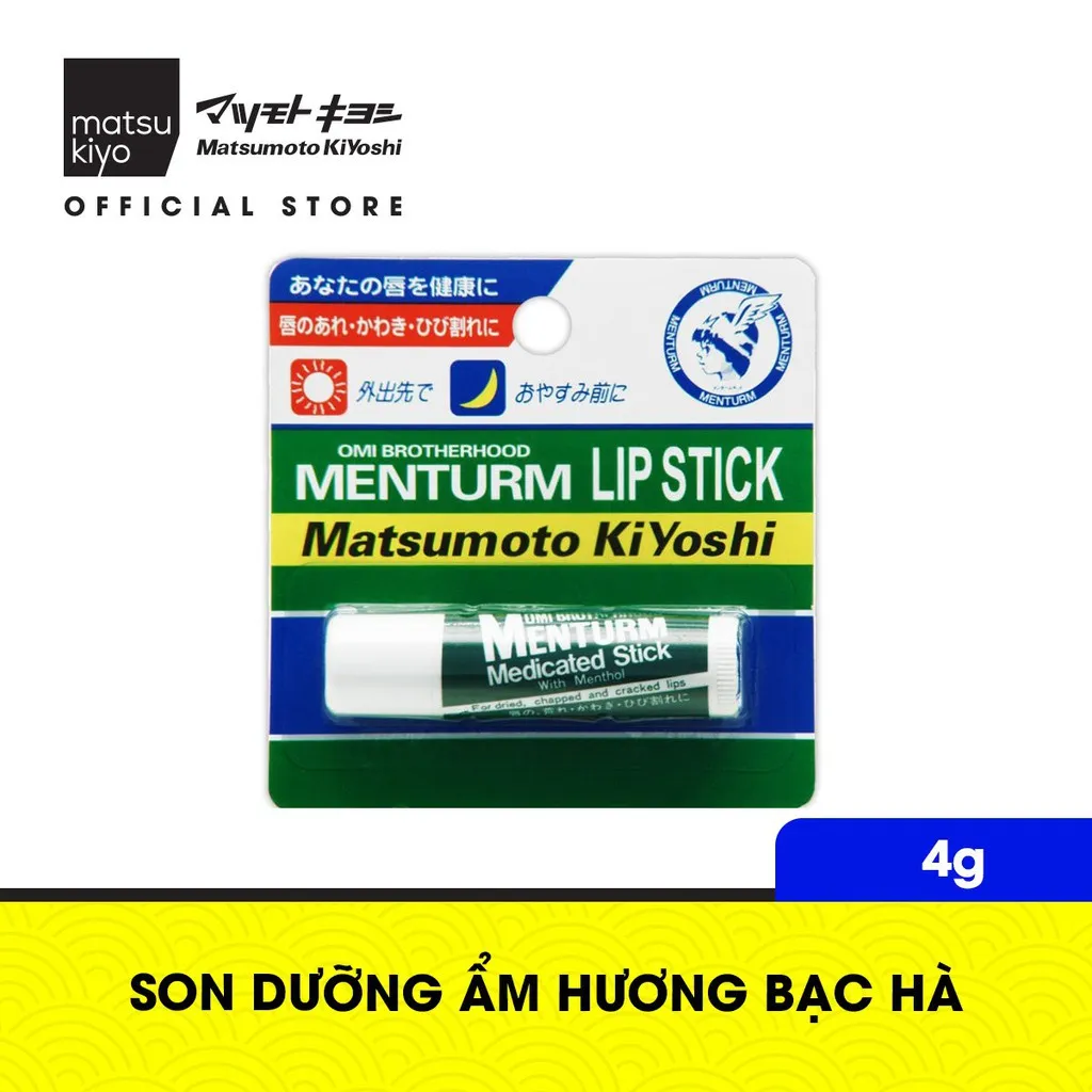 Ảnh Son dưỡng ẩm hương bạc hà matsukiyo 4g 1